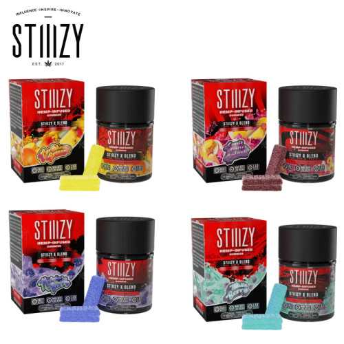 STIIIZY X BLEND THC + THC-O + THC-P GUMMIES 1050MG 15CT/JAR